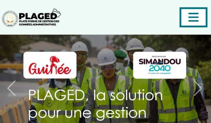 Guinée : L’administration publique passe au digital avec «PLAGED»
