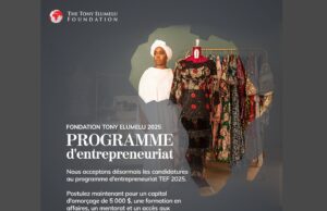 La Fondation Tony Elumelu lance son programme d’entrepreneuriat 2025 La Fondation Tony Elumelu lance son programme d'entrepreneuriat 2025