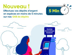 Des GAB de dépôt, déployés par Ecobank Togo, dans ses agences.
