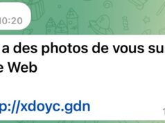 Telegram : Le message “Il y a des photos de vous sur le site …” est une arnaque Telegram Le message “Il y a des photos de vous sur le site …” est une arnaque