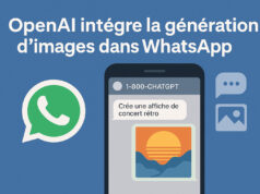 OpenAI intègre la génération d’images sur WhatsApp OpenAI intègre la génération d’images sur WhatsApp