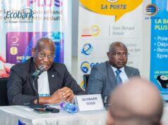 Banque digitale : Ecobank Togo et La Poste lancent 2 services Banque digitale Ecobank Togo et La Poste lancent 2 services