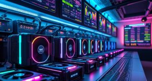 Comprendre les fermes de minage : l’usine des cryptomonnaies