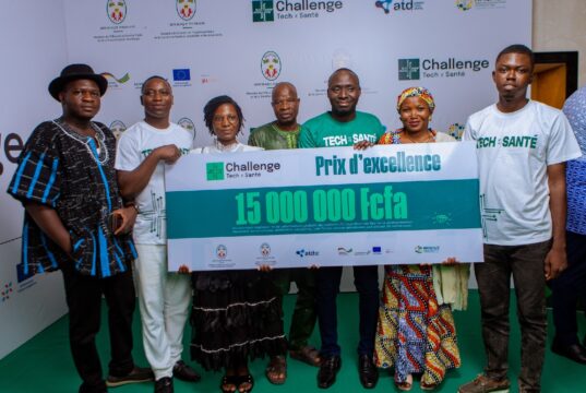 Silina MRS remporte le Challenge Tech Santé et 15 millions FCFA Silina MRS remporte le Challenge Tech Santé et 15 millions FCFA