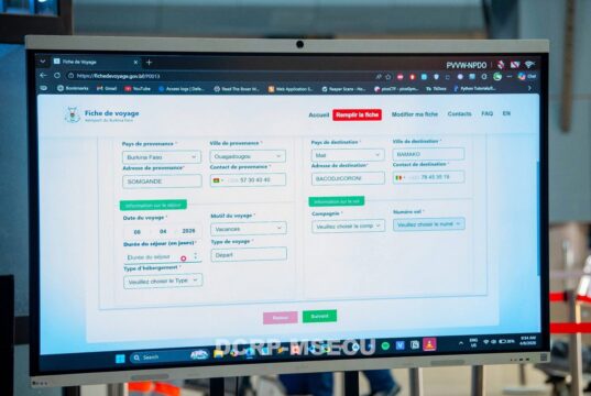 Le Burkina Faso digitalise les formalités de voyage Le Burkina Faso digitalise les formalités de voyage