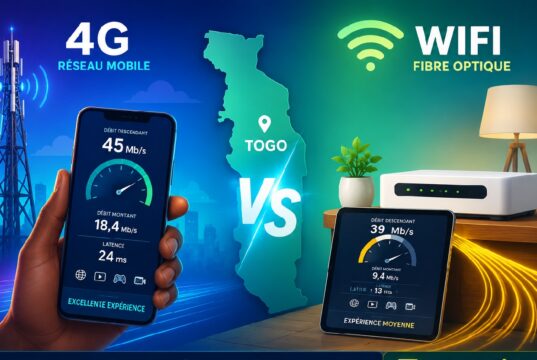 Qualité d’Internet au Togo : La 4G plus performante que la Fibre Qualité d’Internet au Togo : La 4G plus performante que la Fibre
