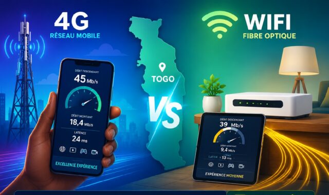 Qualité d’Internet au Togo : La 4G plus performante que la Fibre