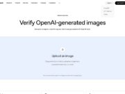 Verify, un outil d’OpenAI qui détecte les images créées par ses IA Verify, un outil d'OpenAI qui détecte les images créées par ses IA