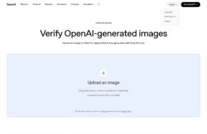 Verify, un outil d’OpenAI qui détecte les images créées par ses IA Verify, un outil d'OpenAI qui détecte les images créées par ses IA