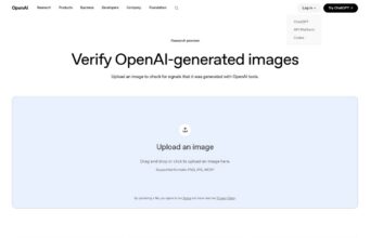 Verify, un outil d’OpenAI qui détecte les images créées par ses IA Verify, un outil d'OpenAI qui détecte les images créées par ses IA