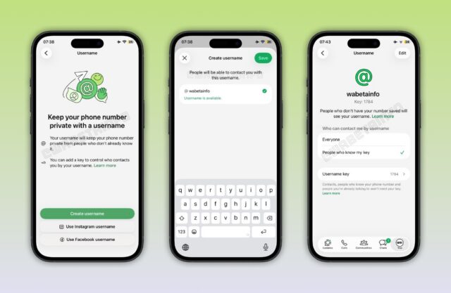 WhatsApp une fonction pour discuter sans partager son numéro de téléphone